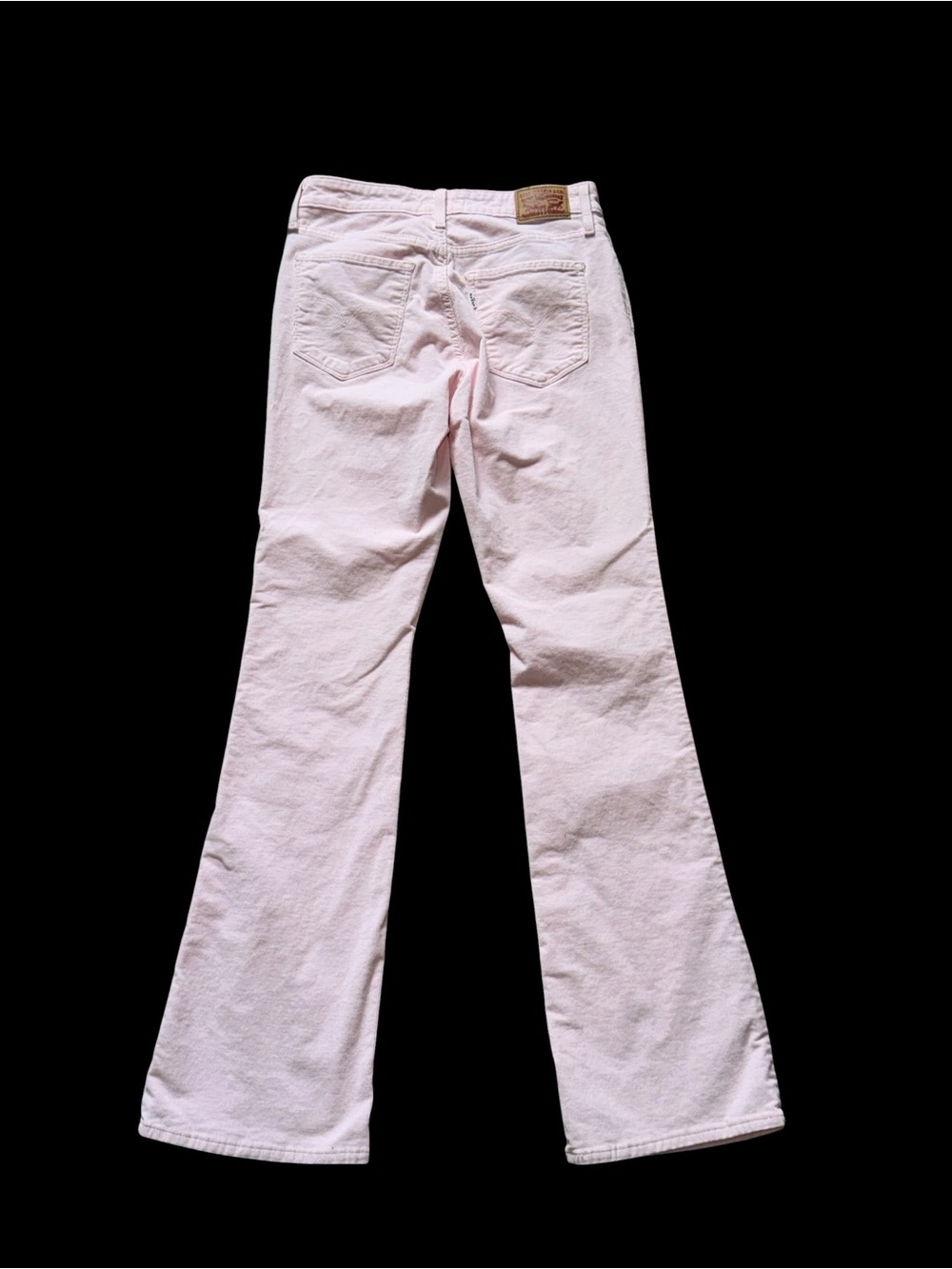 Levi’s 725 High Rise Bootcut Corduroy Pants Pink Size 28 Light Academia Retro